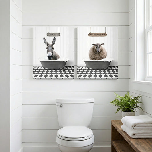 Animal Bath Set of 2