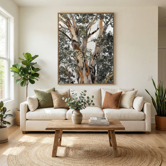 Sitting Under The Trees