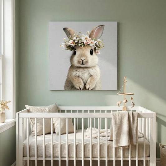 Bunny In Floral Bouquet