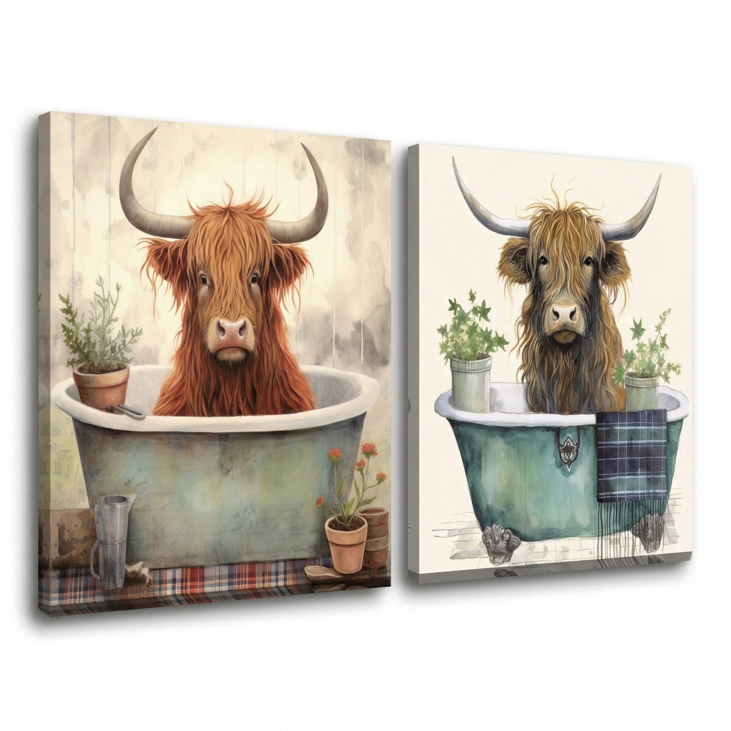 Highland Bath Set of 2