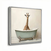 Bathroom Giraffe Joy