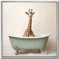 Bathroom Giraffe Joy
