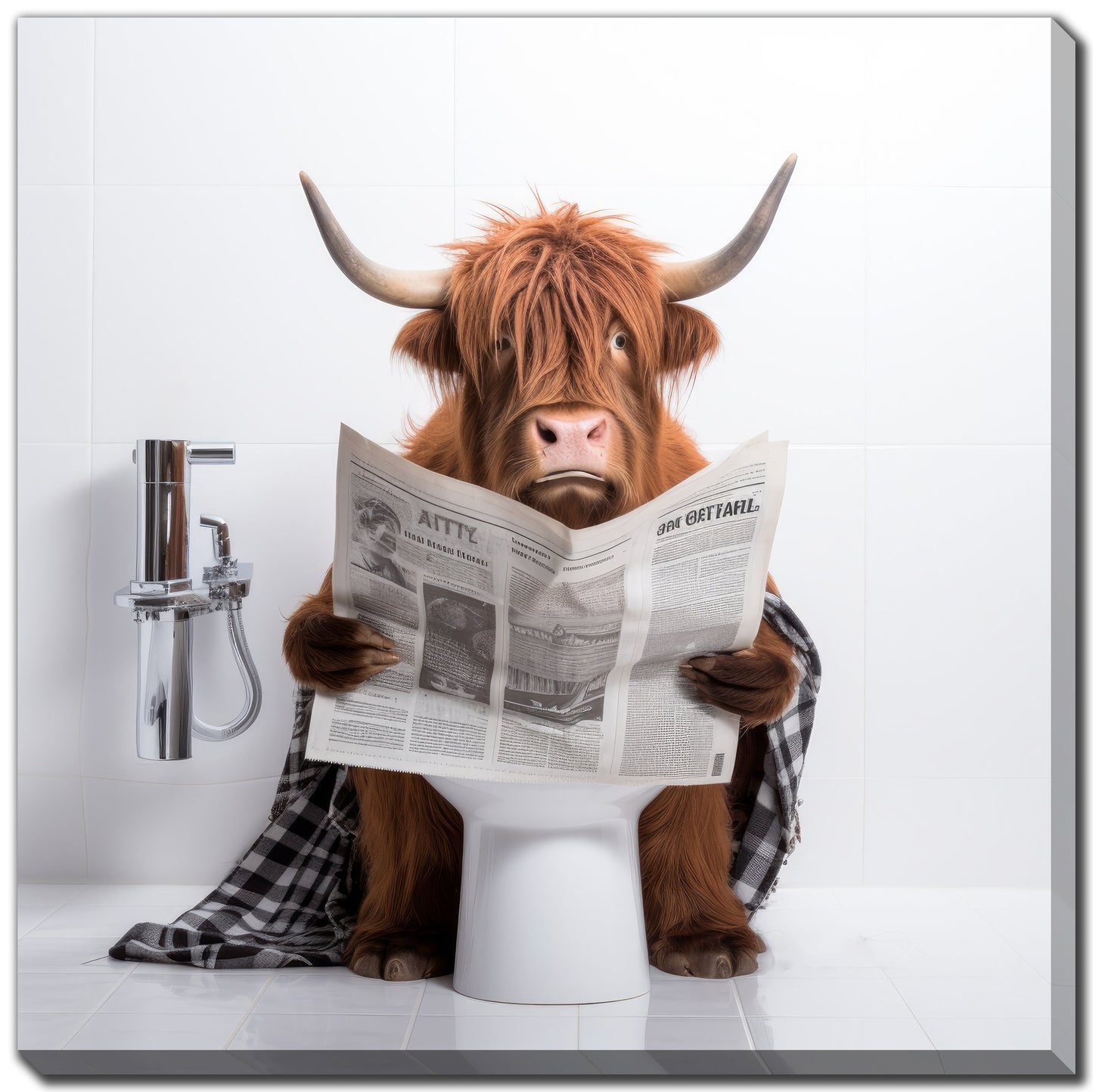 Artful Highland Bath