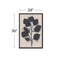 Black Rose Silhouette I