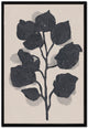 Black Rose Silhouette I