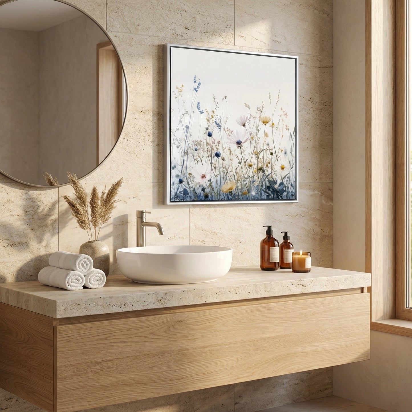 Wildflowers in Morning Light I