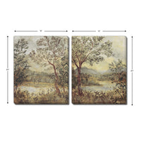 Smoketree Tapestry Set of 2