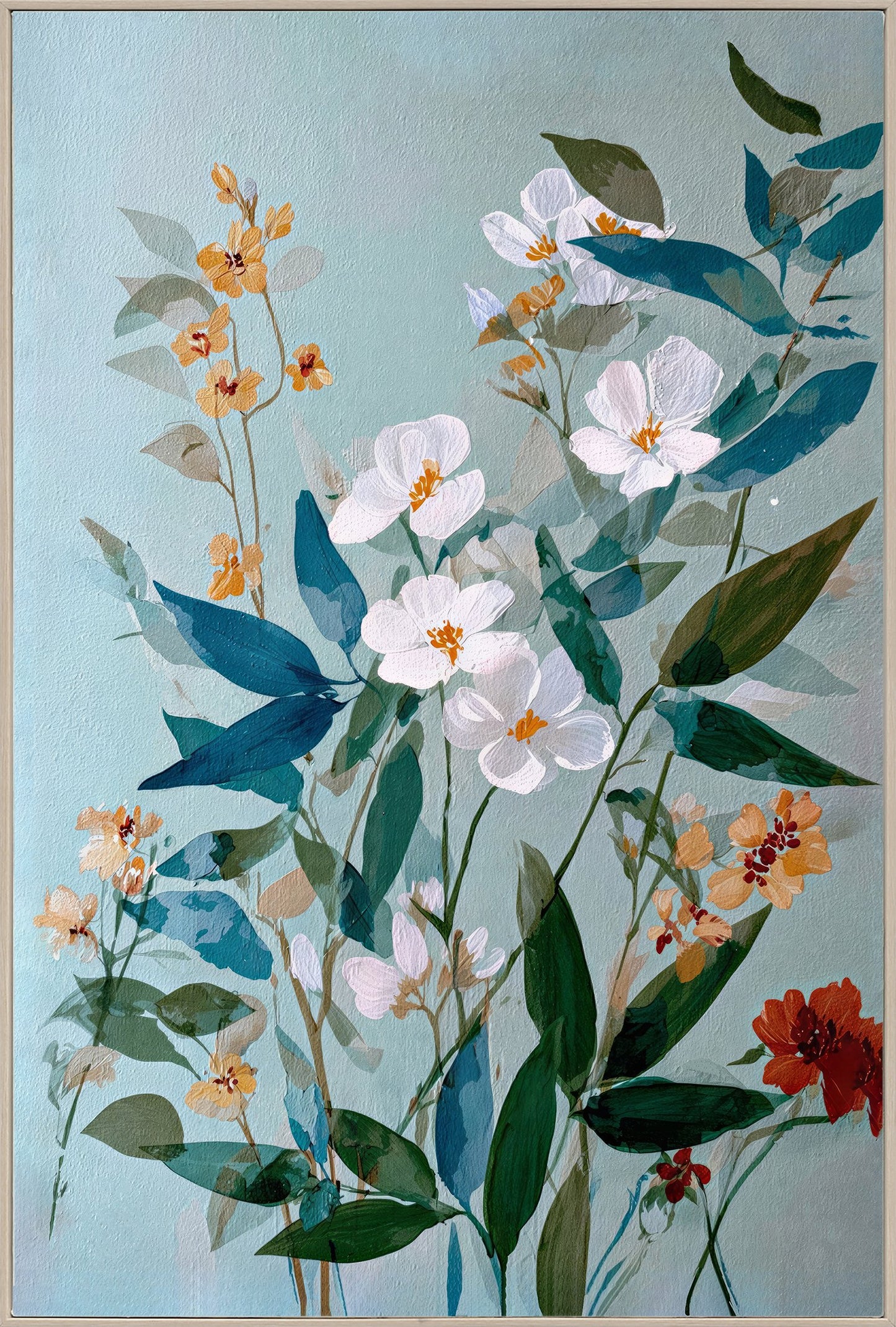 Teal Petals