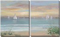 Harbor at Dusk Set of 2