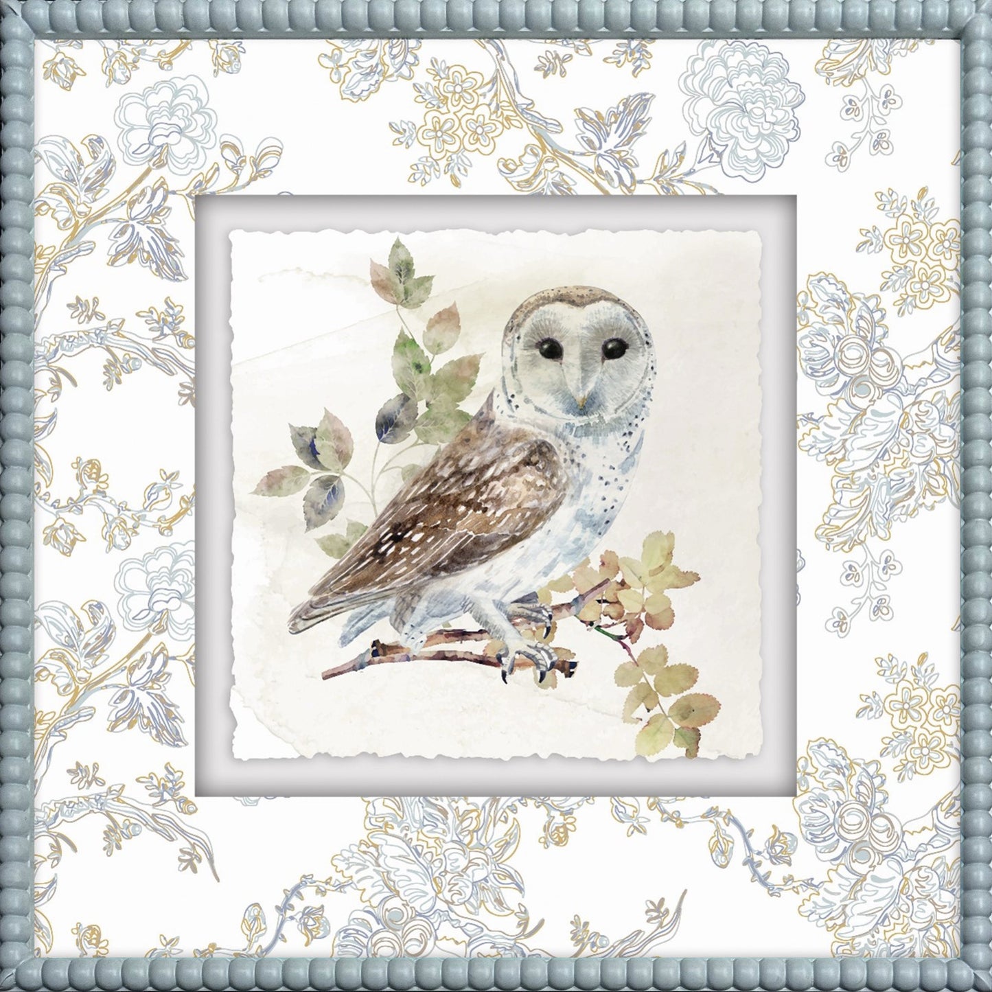 Watercolor Owl I